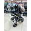 Модульная коляска 3в1 Luxmom 888X коричневый