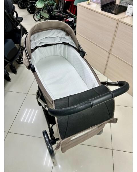 Модульная коляска 3в1 Luxmom 888X коричневый