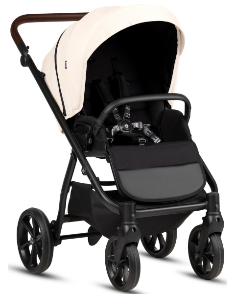 Детская коляска 3 в 1 Tutis Leo 3+ с автокреслом Beno Beige (228) Caramel