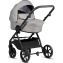 Детская коляска 3 в 1 Tutis Leo 3+ с автокреслом Beno Black (068) Warm Grey