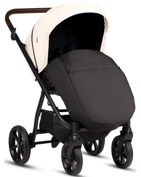 Детская коляска 3 в 1 Tutis Leo 3+ с автокреслом Beno Beige (228) Caramel