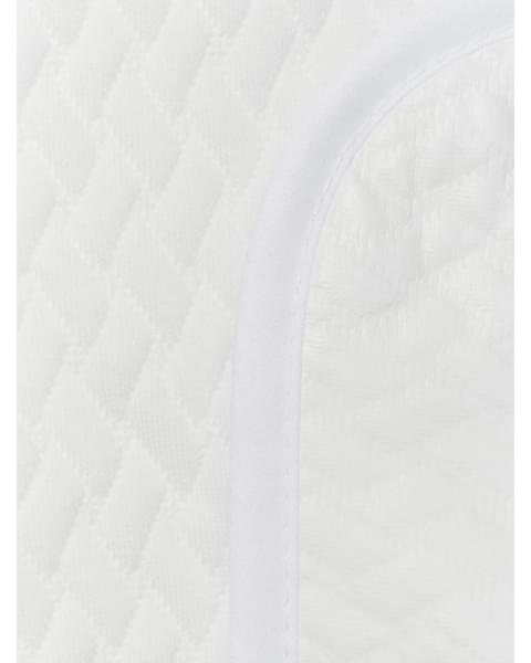 Наматрасник на резинках Happy Baby (120х60 см), White (Белый)
