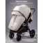 Детская коляска AmaroBaby Motus Premium Ecco 3 в 1 с автокреслом Rant Miro молочный