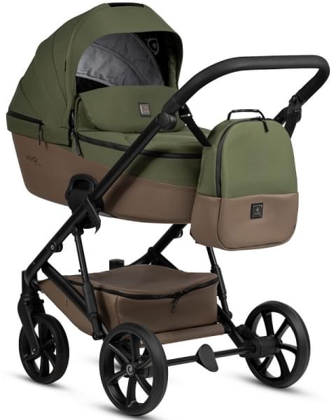Коляска 3 в 1 Tutis Viva 6+ Essential, Pine (050) с автокреслом Tutis Beno (0-13 кг)