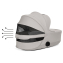 Коляска Cybex Priam V Chrome Style Collection 2 в 1 City Grey