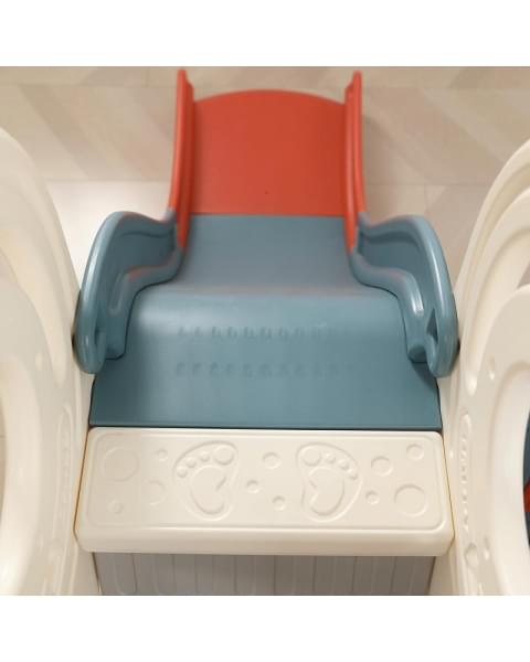 Игровой комплекс с горкой UNIX Kids Bus 171 см Red