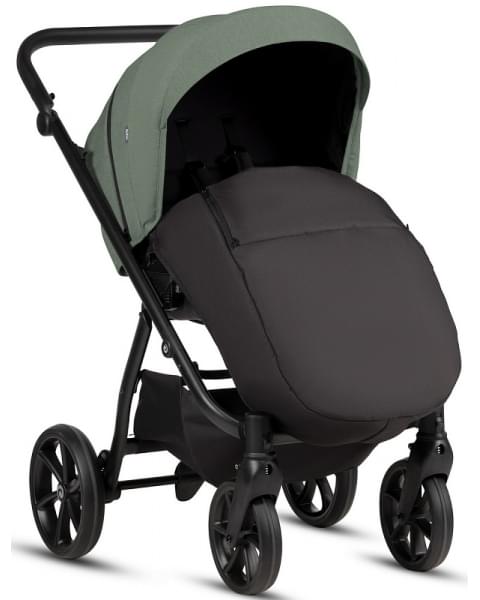 Детская коляска Tutis Leo 3 Plus 3 в 1 с автокреслом Elo Lux EduSky Black 15822039 Sage