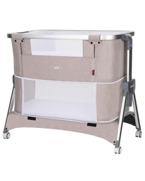 Приставная кроватка-манеж Carrello Aria 3 в 1 CRL-16401 Cream Beige