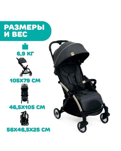 Прогулочная коляска Chicco Goody Plus City Map ReLux