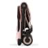 Прогулочная коляска Cybex Coya Peach Pink с дождевиком и бампером/Rosegold