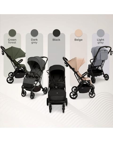 Прогулочная коляска Sweet Baby Aura Plus Dark Grey
