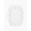 Простыня на резинке 100х70 см от Happy Baby all white