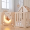 Манеж UNIX Kids DeLuxe House&Storage Camel 180 x 200 см с игровыми аксессуарами