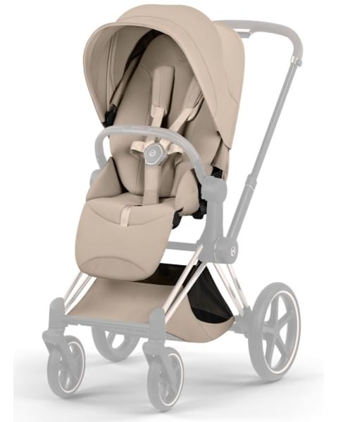 Коляска Cybex Priam V Rosegold Style Collection 2 в 1 Cozy Beige