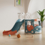 Игровой комплекс с горкой UNIX Kids Bus 171 см Red