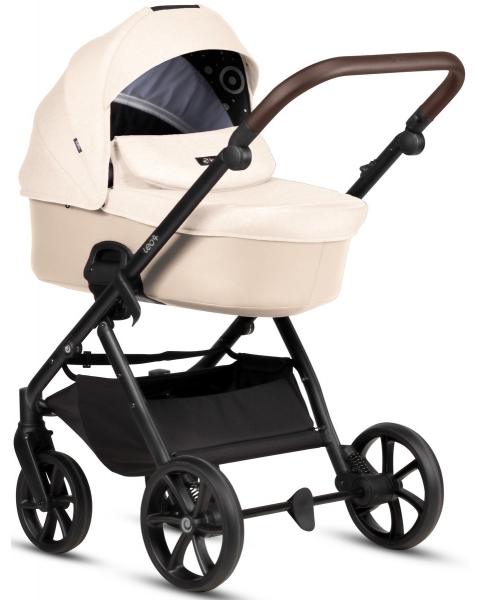 Детская коляска 3 в 1 Tutis Leo 3+ с автокреслом Beno Beige (228) Caramel