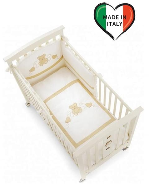 Детская кровать Erbesi Jolie слоновая кость