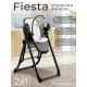Стульчик для кормления - Электрокачели Sweet Baby Fiesta Black Gray