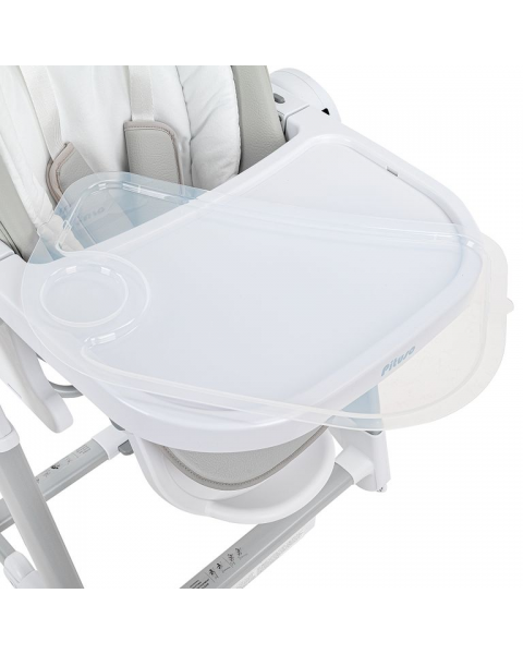 Стульчик для кормления Pituso Triola 3 в 1, Light Gray (Светло-серый)