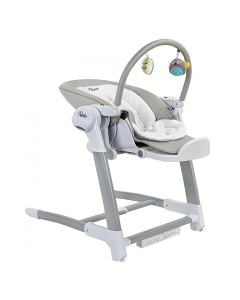 Стульчик для кормления Pituso Triola 3 в 1, Light Gray (Светло-серый)