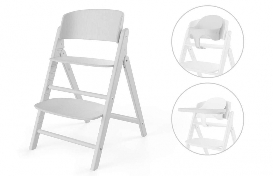 Стульчик для кормления Cybex Click & Fold 3 в 1 All White
