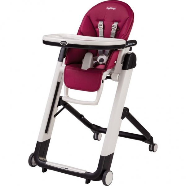 Стульчик для кормления Peg-Perego Siesta Follow Me, Berry (Ягодный)