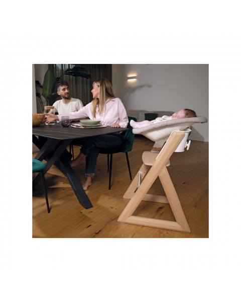 Стульчик для кормления растущий FOPPAPEDRETTI Stile Caffe с люлькой, бампером и столиком