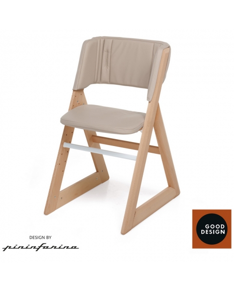 Стульчик для кормления растущий FOPPAPEDRETTI Stile Caffe с люлькой, бампером и столиком