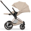 Коляска Cybex Priam V Rosegold Style Collection 2 в 1 Cozy Beige