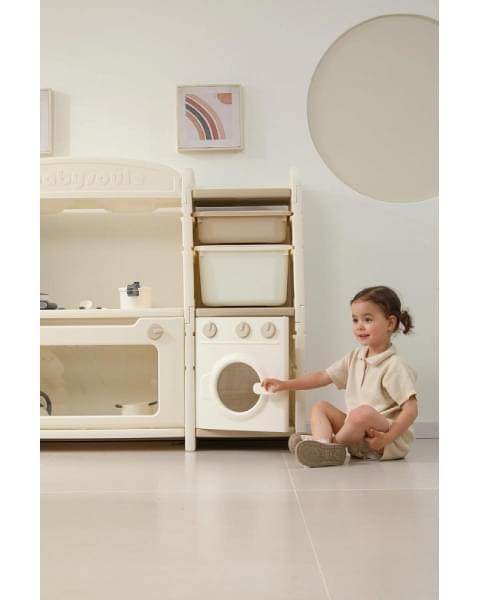 Кухня детская UNIX Kids Cook & Store 6 ящиков Camel