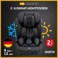 Автокресло Osann Flux Isofix Klima All Black