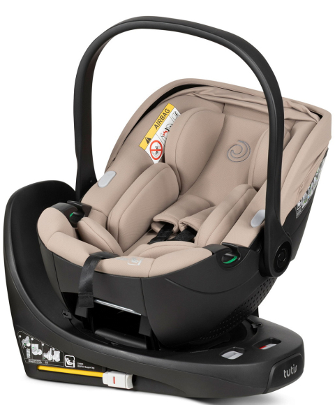Автокресло Tutis Beno i-size 0-13 кг с базой PP208/001 Beige