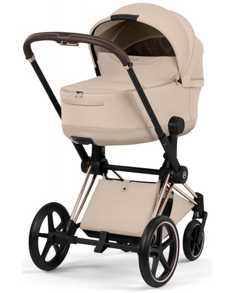 Коляска Cybex Priam V Rosegold Style Collection 2 в 1 Cozy Beige