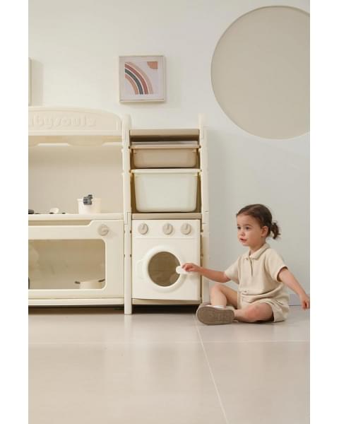 Кухня детская UNIX Kids Cook & Store 6 ящиков Camel