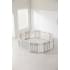 Манеж UNIX Kids Ocean 225x188 см Grey