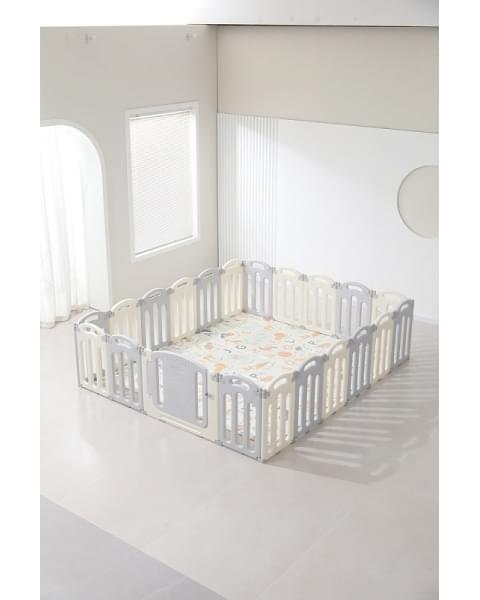Манеж UNIX Kids Ocean 225x188 см Grey