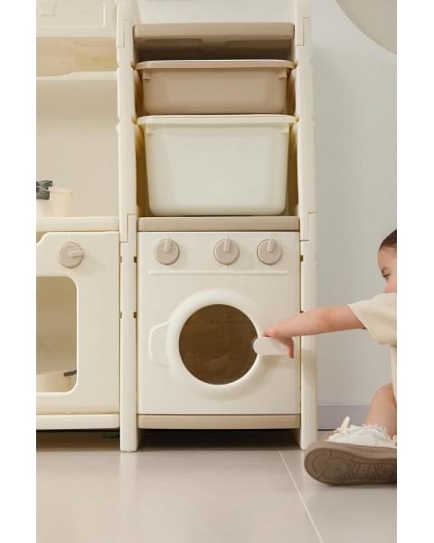 Кухня детская UNIX Kids Cook & Store 6 ящиков Camel