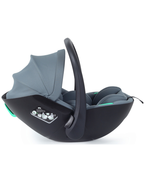 Детская коляска AmaroBaby Motus Premium Ecco 3 в 1 с автокреслом Rant Miro лагуна