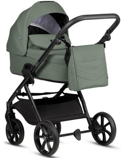 Детская коляска Tutis Leo 3 Plus 3 в 1 с автокреслом Elo Lux EduSky Black 15822039 Sage