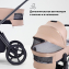 Детская коляска Rant Falcon Soft Therm 3 в 1 с автокреслом Cruise Beige