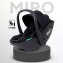 Детская коляска AmaroBaby Motus Premium Ecco 3 в 1 с автокреслом Rant Miro черный