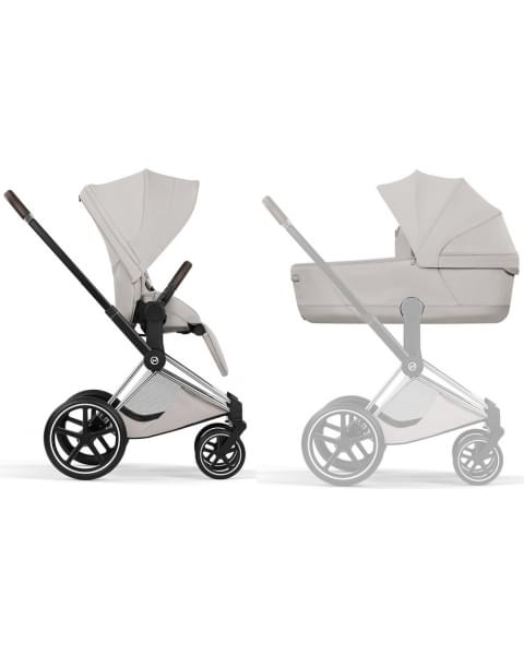 Коляска Cybex Priam V Chrome Style Collection 2 в 1 City Grey