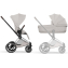 Коляска Cybex Priam V Chrome Style Collection 2 в 1 City Grey
