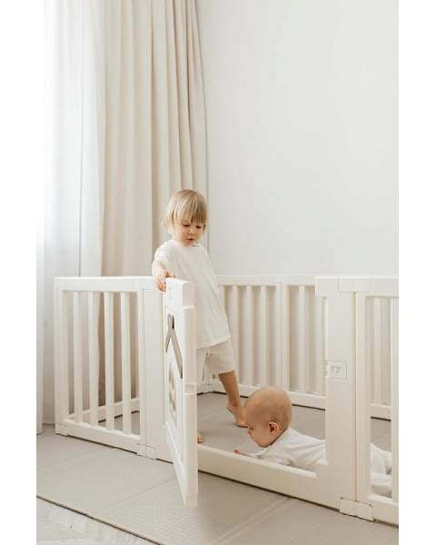 Большой детский игровой манеж UNIX Kids Classic Tree House 150 x 180 Camel