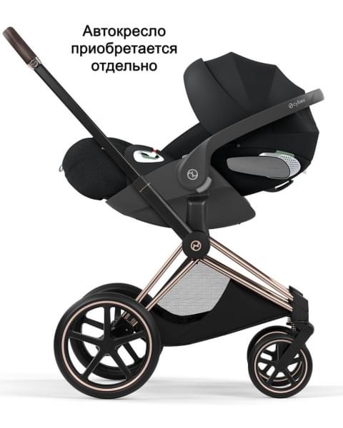 Коляска Cybex Priam V Rosegold Style Collection 2 в 1 Sepia Black