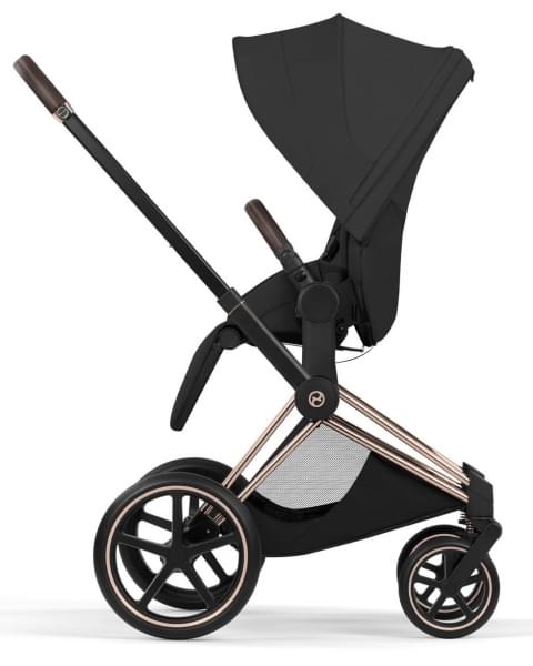 Коляска Cybex Priam V Rosegold Style Collection 2 в 1 Sepia Black