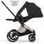 Коляска Cybex Priam V Rosegold Style Collection 2 в 1 Sepia Black