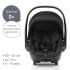 Детская коляска 3 в 1 Britax Roemer Smile 5Z Style и автокресло Baby-Safe Core Space Black Mineral Grey