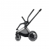 Коляска 3 в 1 Cybex Priam III Jewels of Nature шасси Chrome Brown, Jewels of Nature (Темно-синий)