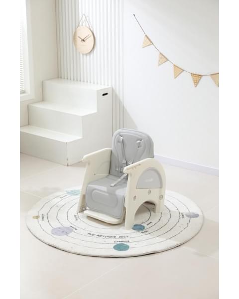 Стул для кормления UNIX Kids Cloud Трансформер (3 in 1) Grey